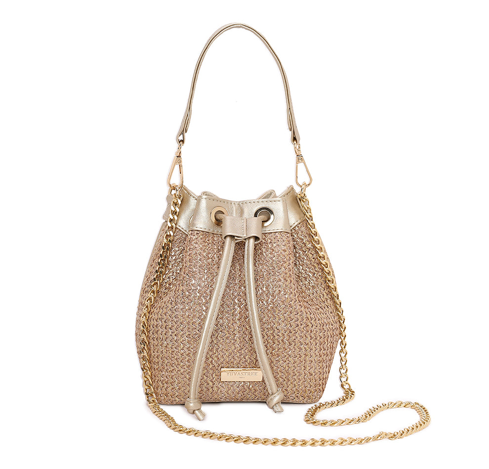 Evaara Bucket Bag - Antique Rose