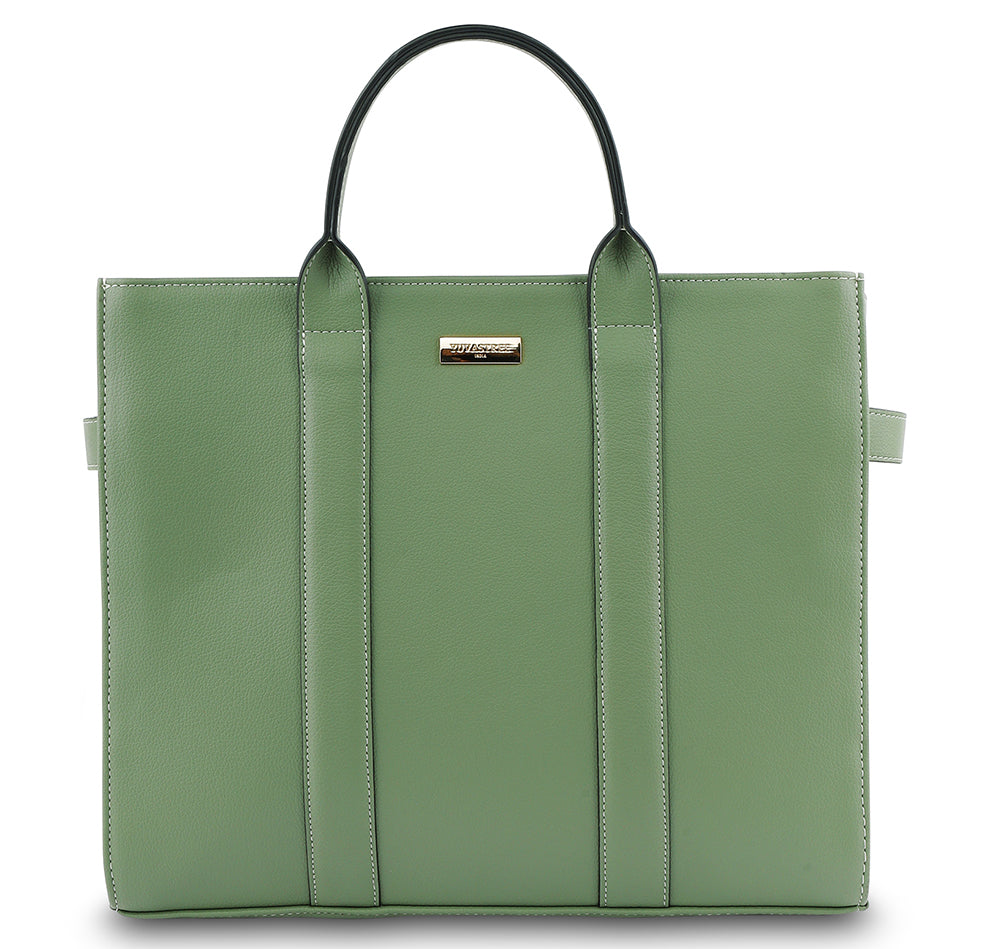 Elan Box Tote Bag - Matcha