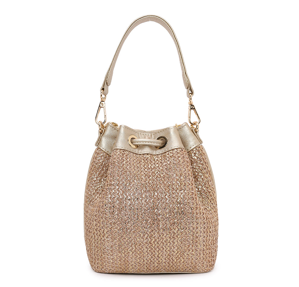 Evaara Bucket Bag - Antique Rose