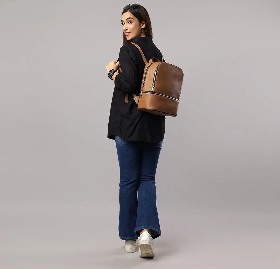 Nova Backpack Tan YuvaStree