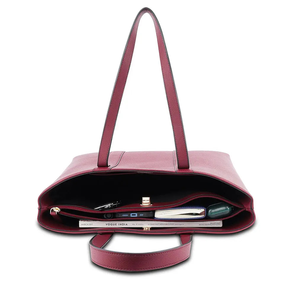 Epic Large Tote - Cherry YuvaStree
