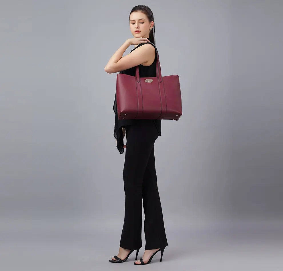Epic Large Tote - Cherry YuvaStree