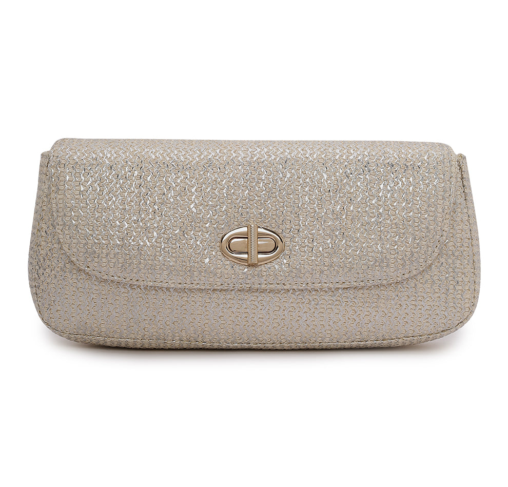 Elvina Clutch - Pearl Glow