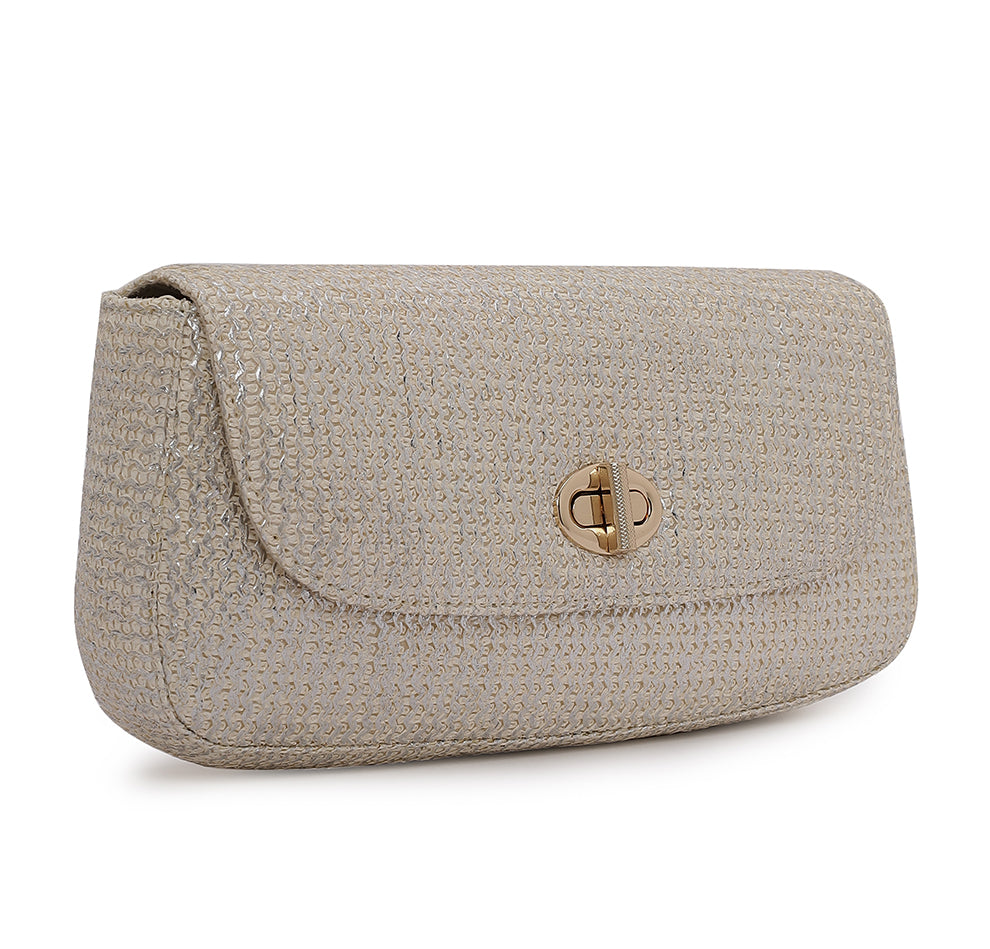 Elvina Clutch - Pearl Glow