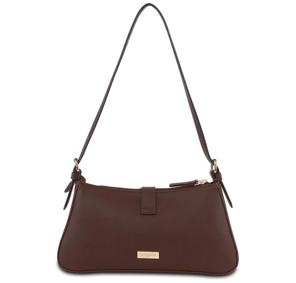 Sleek Baguette Large - Dk. Mocha YuvaStree