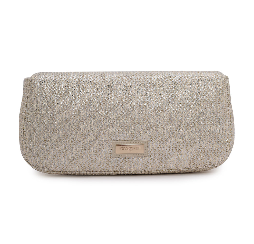 Elvina Clutch - Pearl Glow