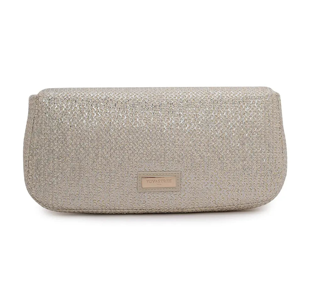 Elvina Clutch - Pearl Glow YuvaStree