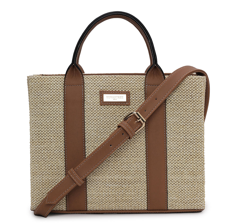 Ellora Mini Tote - Beige