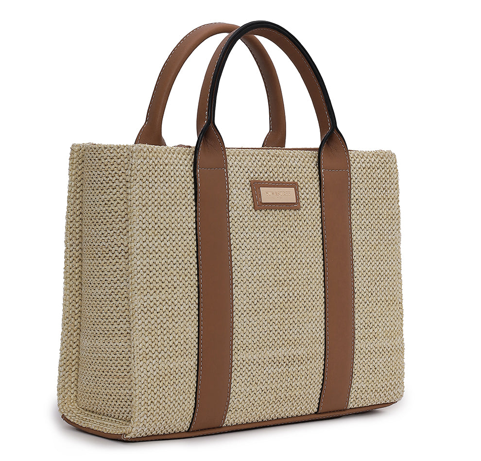 Ellora Mini Tote - Beige