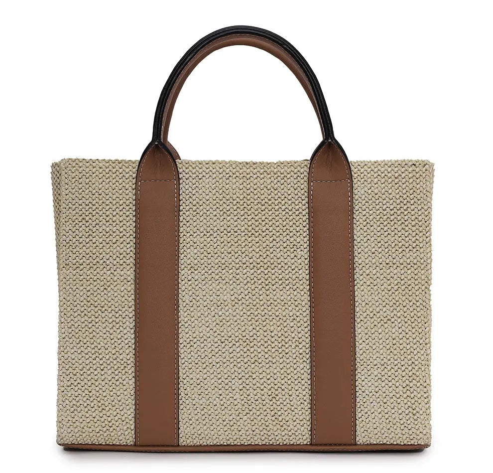 Ellora Mini Tote - Beige YuvaStree