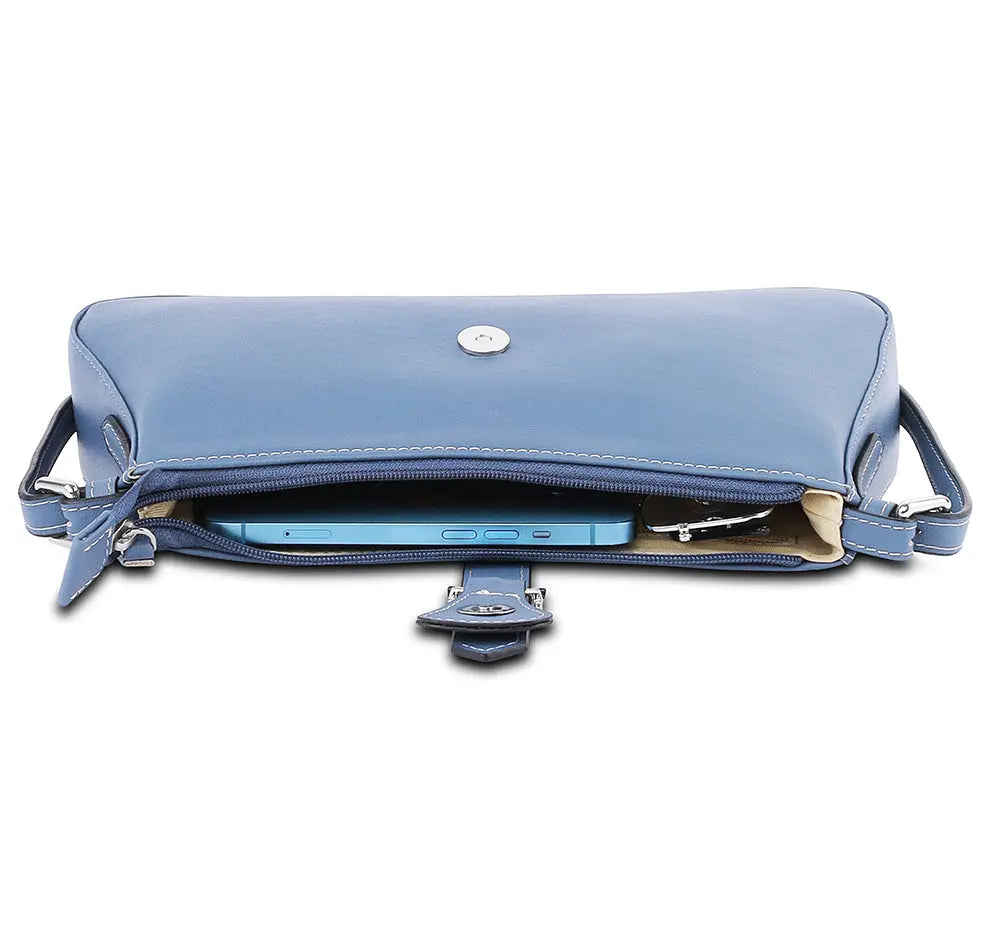 Sleek Baguette Large - Spanish Blue YuvaStree