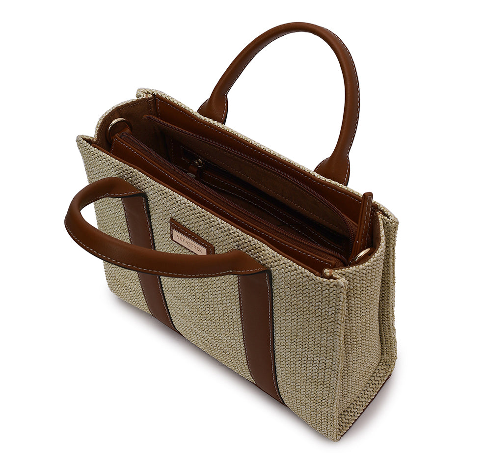 Ellora Mini Tote - Beige