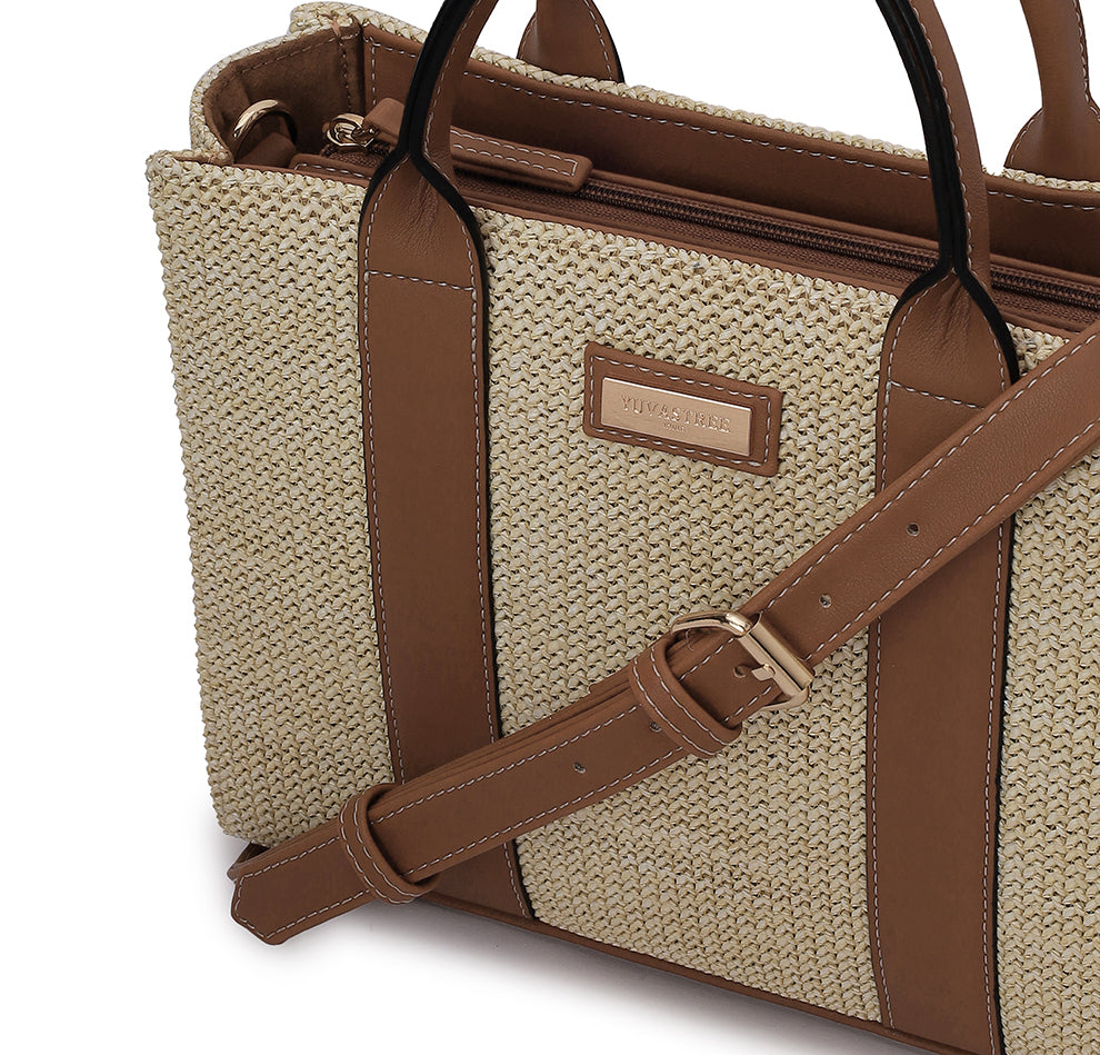 Ellora Mini Tote - Beige
