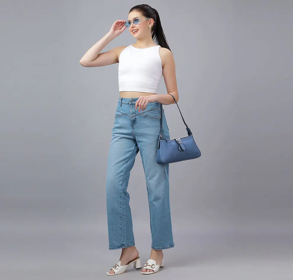 Sleek Baguette Large - Spanish Blue YuvaStree