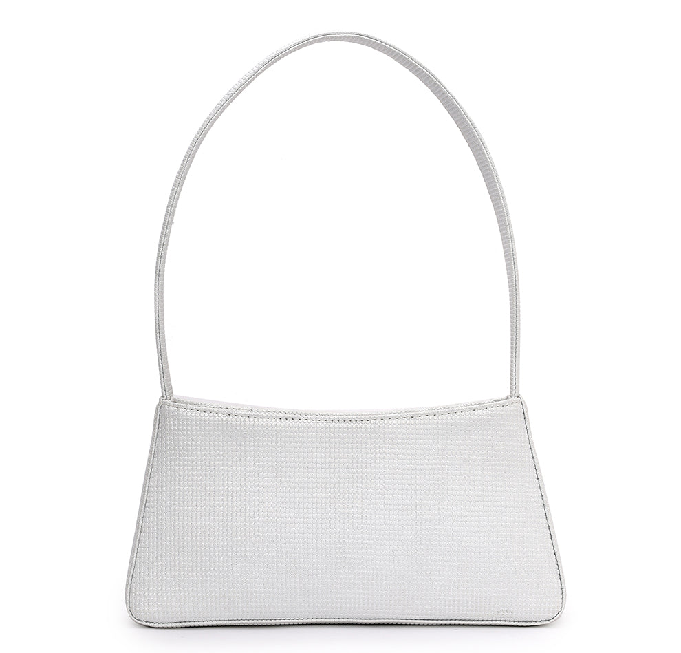 Vestra Shoulder Bag - Pearl White