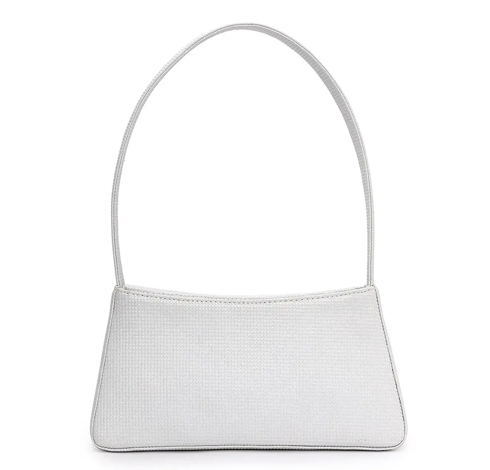 Vestra Shoulder Bag - Pearl White YuvaStree