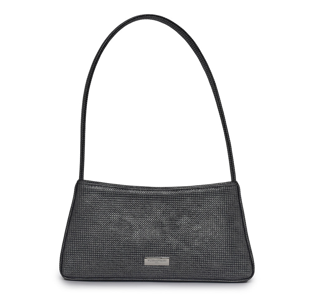 Vestra Shoulder Bag - Pearl Black