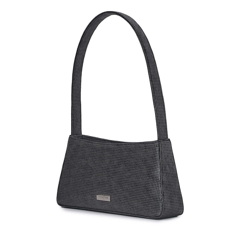 Vestra Shoulder Bag - Pearl Black