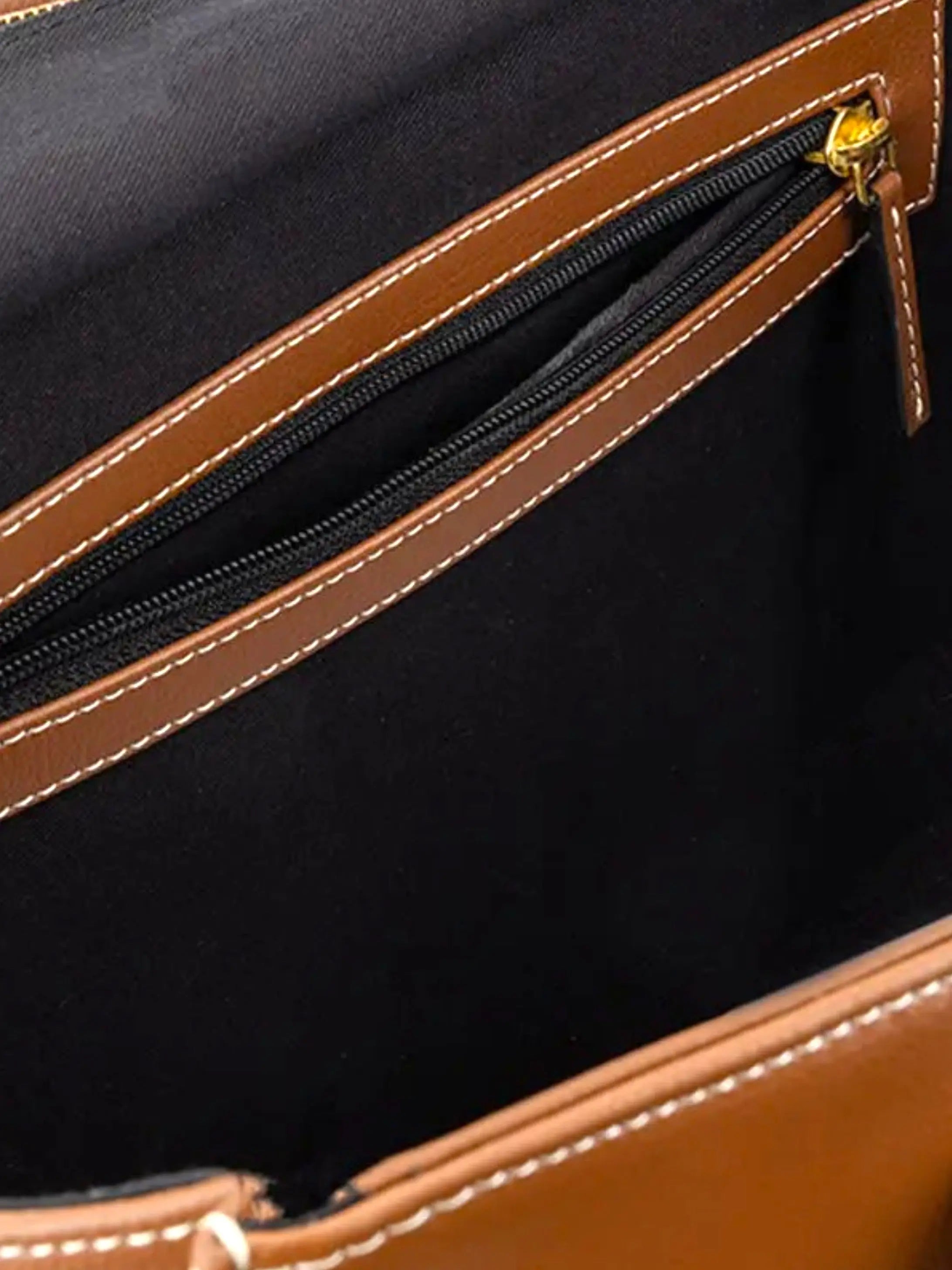 Elan Box Tote Bag - Mocha YuvaStree