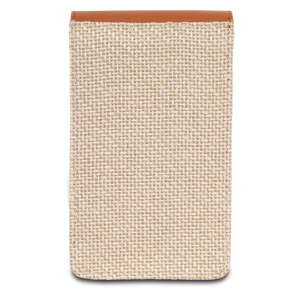 Pixel Jute Mobile Sling - Tan