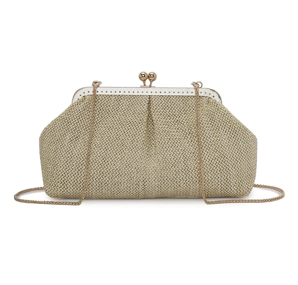 Aria Clutch - Beige YuvaStree
