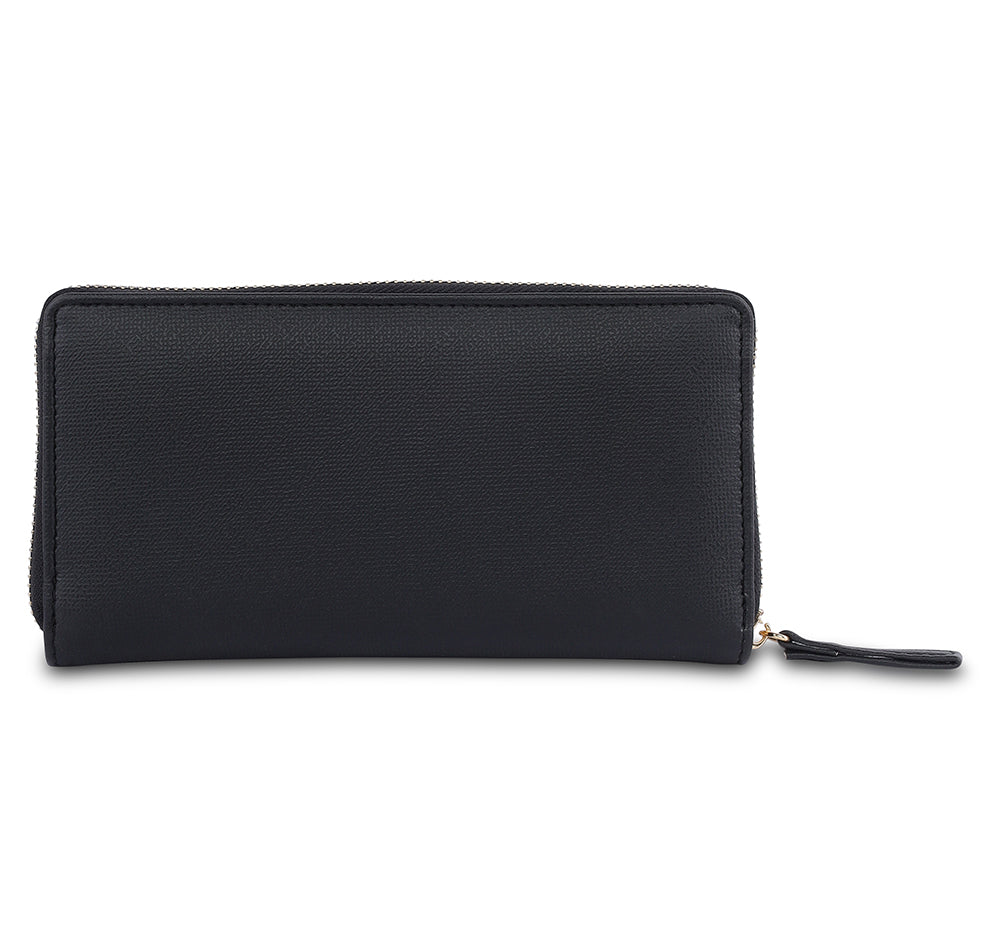 Vault Zip Wallet - Black
