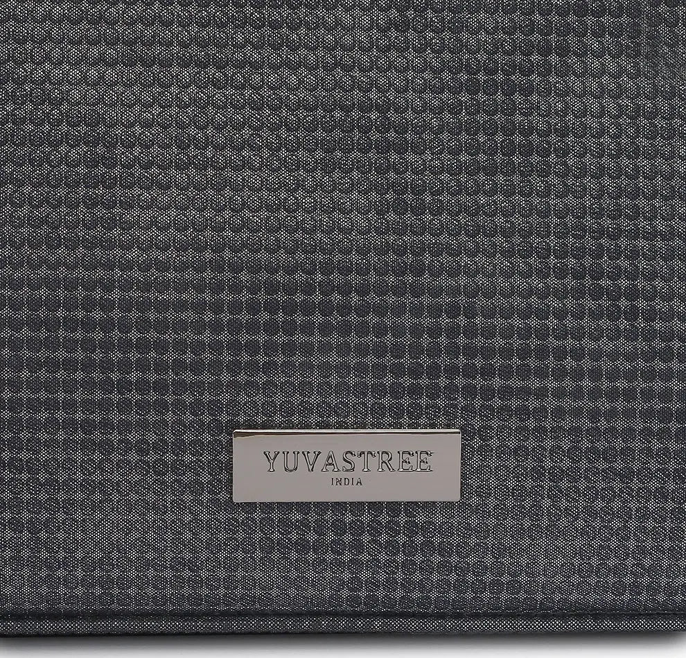 Vestra Shoulder Bag - Pearl Black YuvaStree