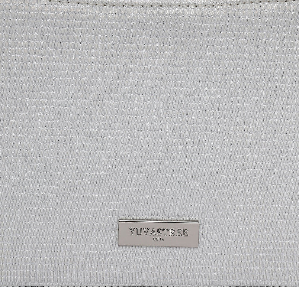 Vestra Shoulder Bag - Pearl White