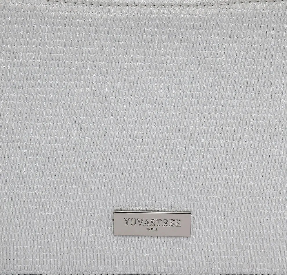 Vestra Shoulder Bag - Pearl White YuvaStree