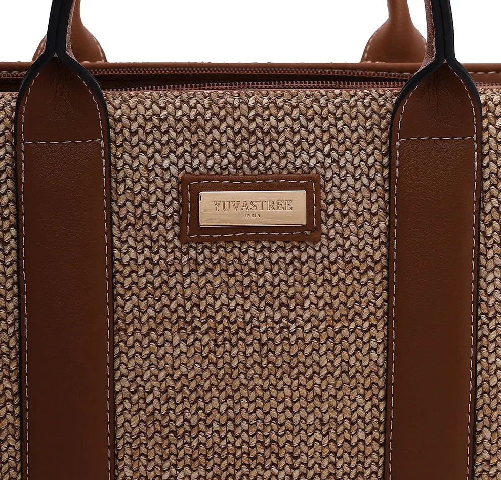 Ellora Mini Tote - Tan YuvaStree