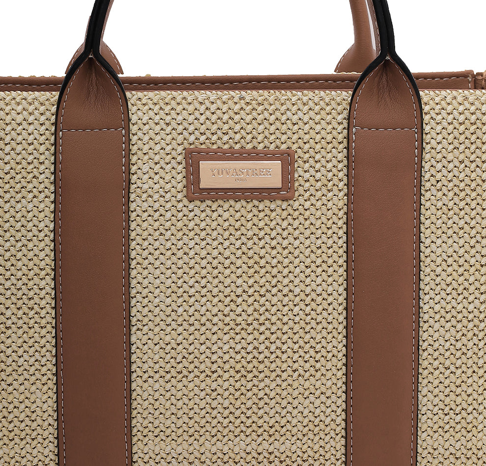 Ellora Mini Tote - Beige