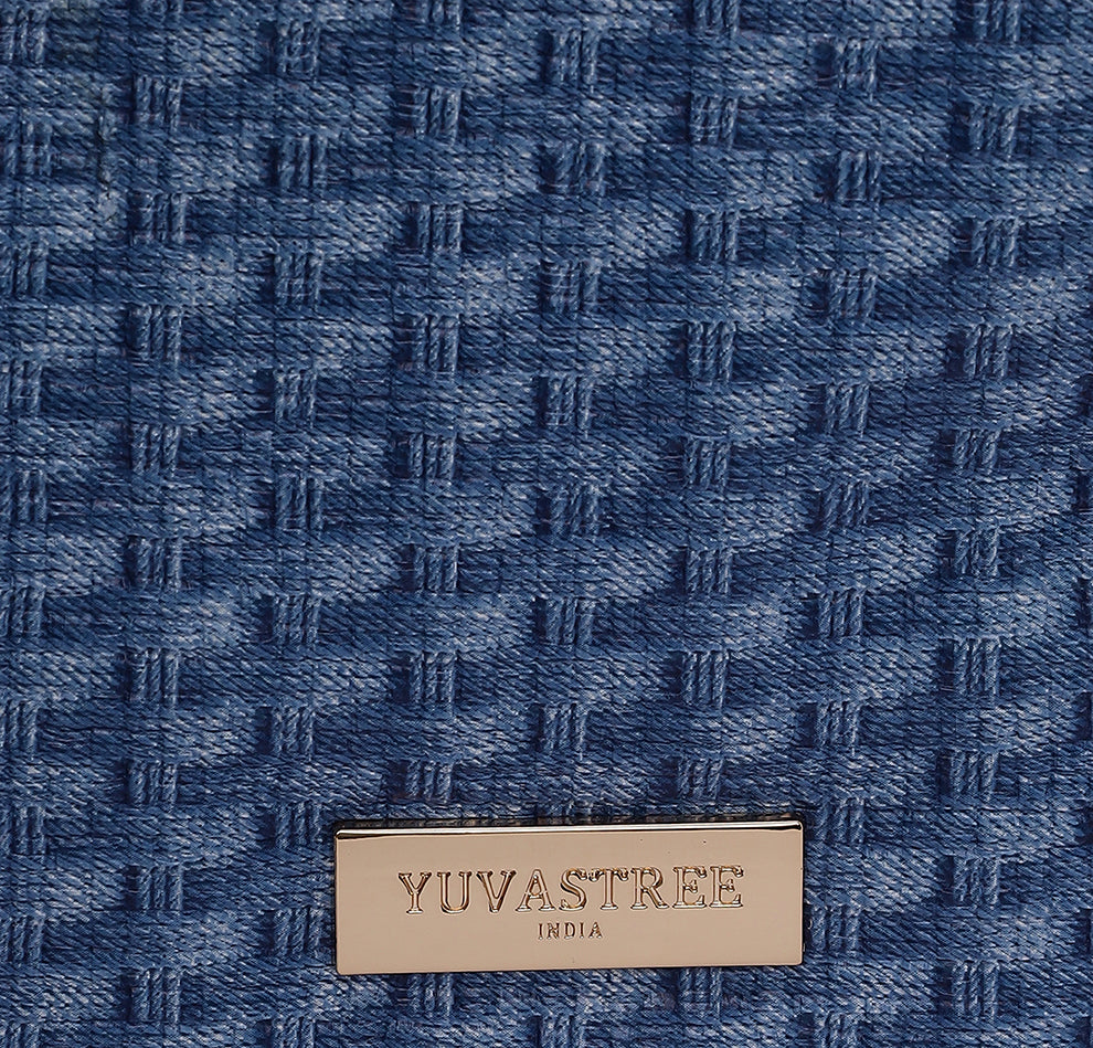 Evaara Bucket Bag - Blue Heaven