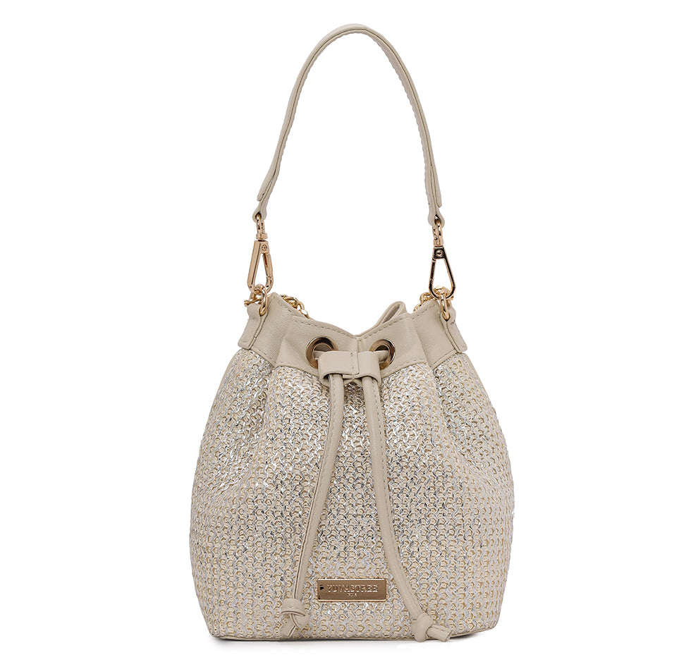 Evaara Bucket Bag - Pearl Glow