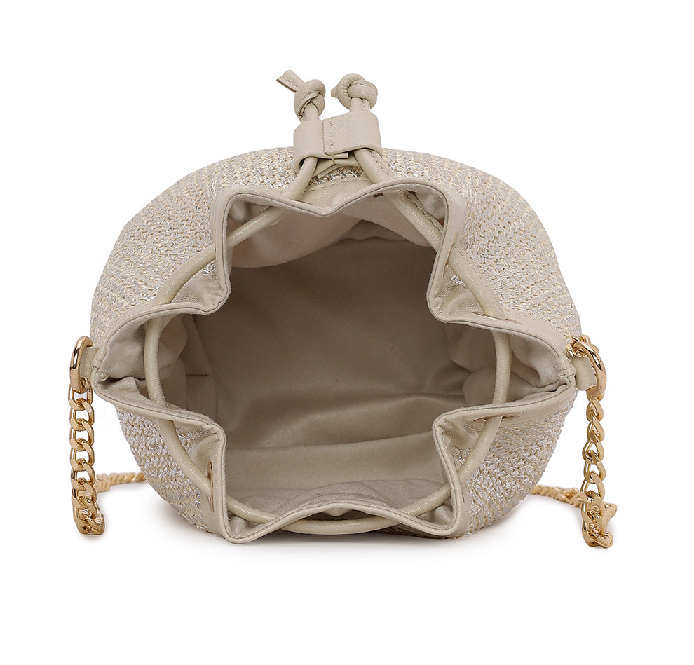 Evaara Bucket Bag - Pearl Glow