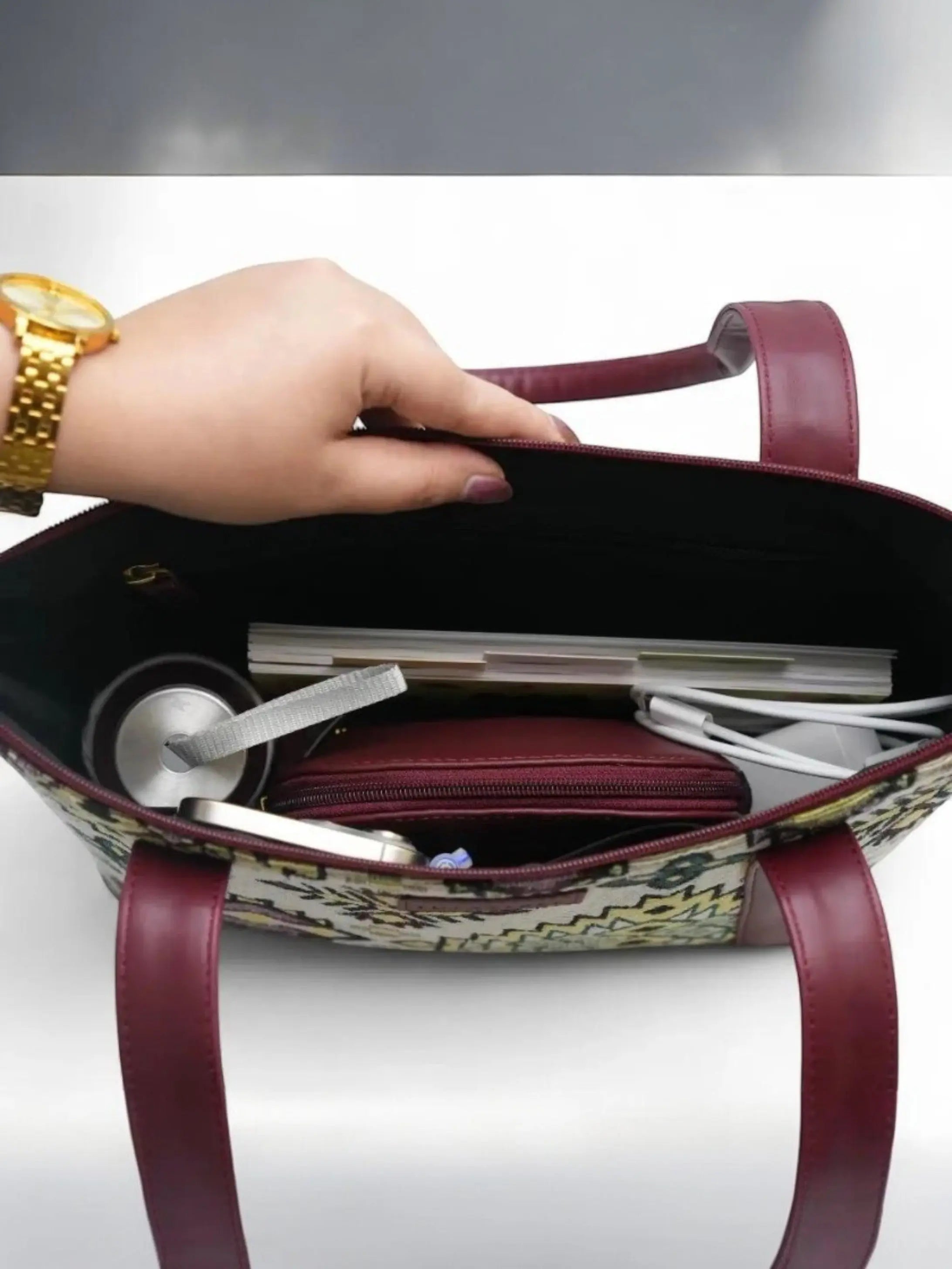 Lyra Tote – Boho Ember YuvaStree