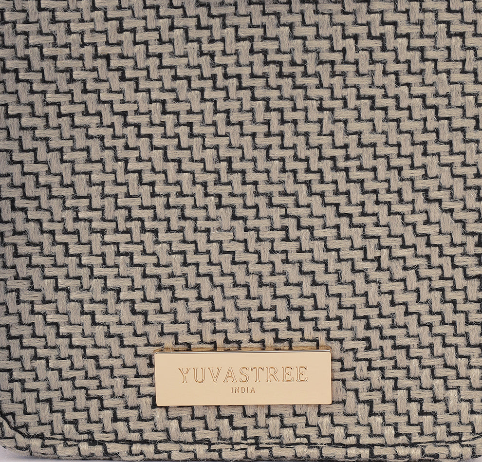 Pixel Jute Mobile Sling - Black