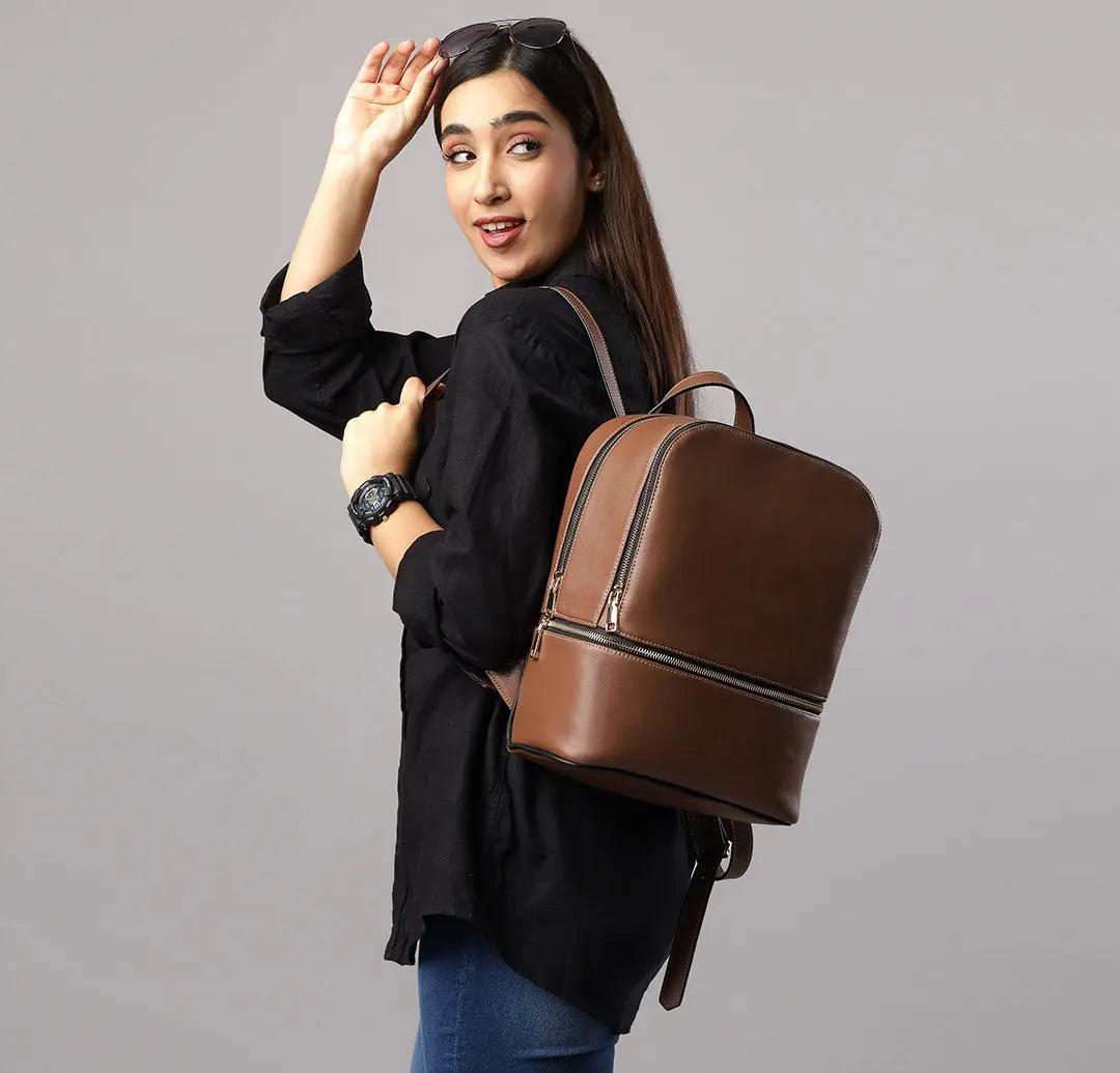 Nova Backpack Mocha YuvaStree