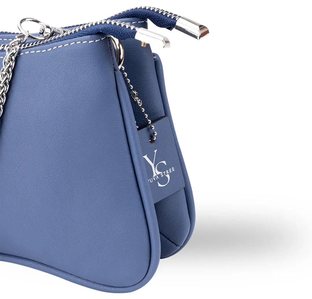 Twixis Crossbody Bag - Spanish Blue YuvaStree