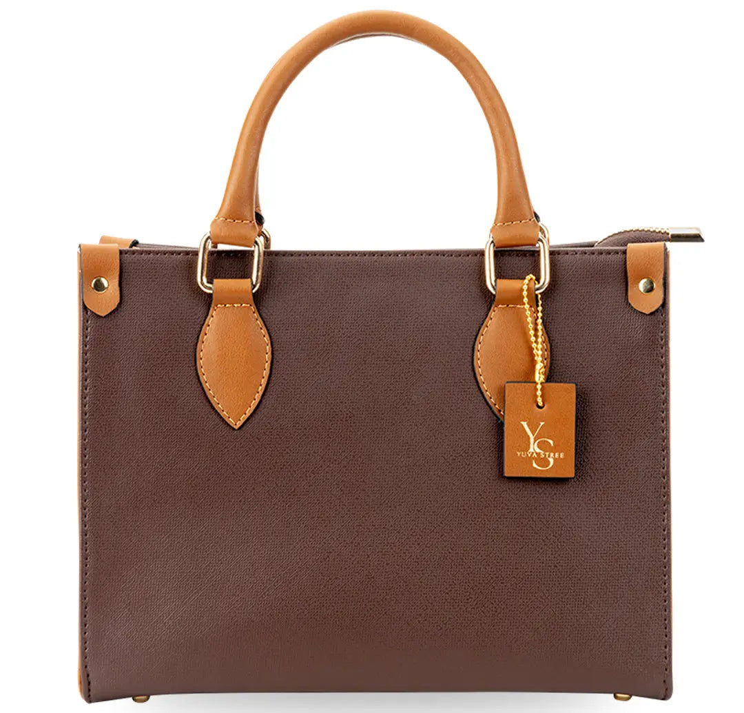 Bliss Tote Bag - Dk. Mocha Tan YuvaStree