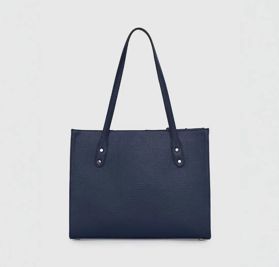 Elevate Tote Bag - Navy Blue YuvaStree