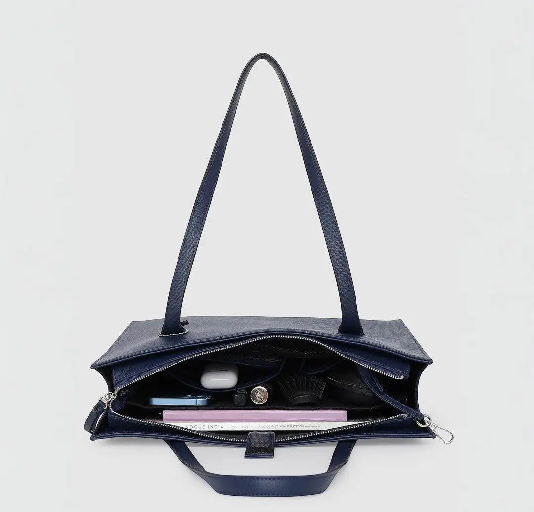 Elevate Tote Bag - Navy Blue YuvaStree