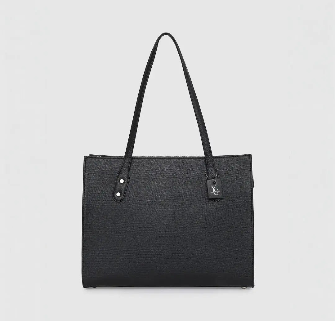 Elevate Tote Bag - Black YuvaStree