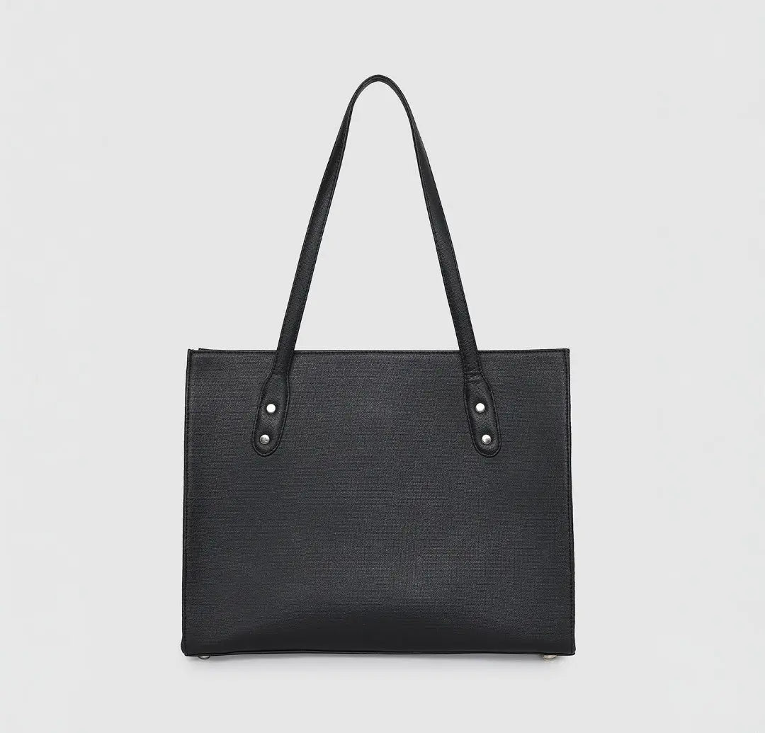 Elevate Tote Bag - Black YuvaStree