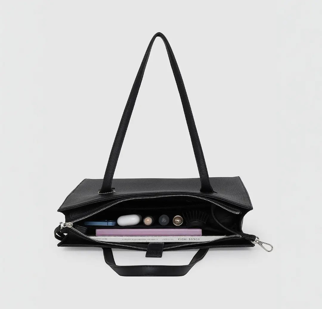 Elevate Tote Bag - Black YuvaStree