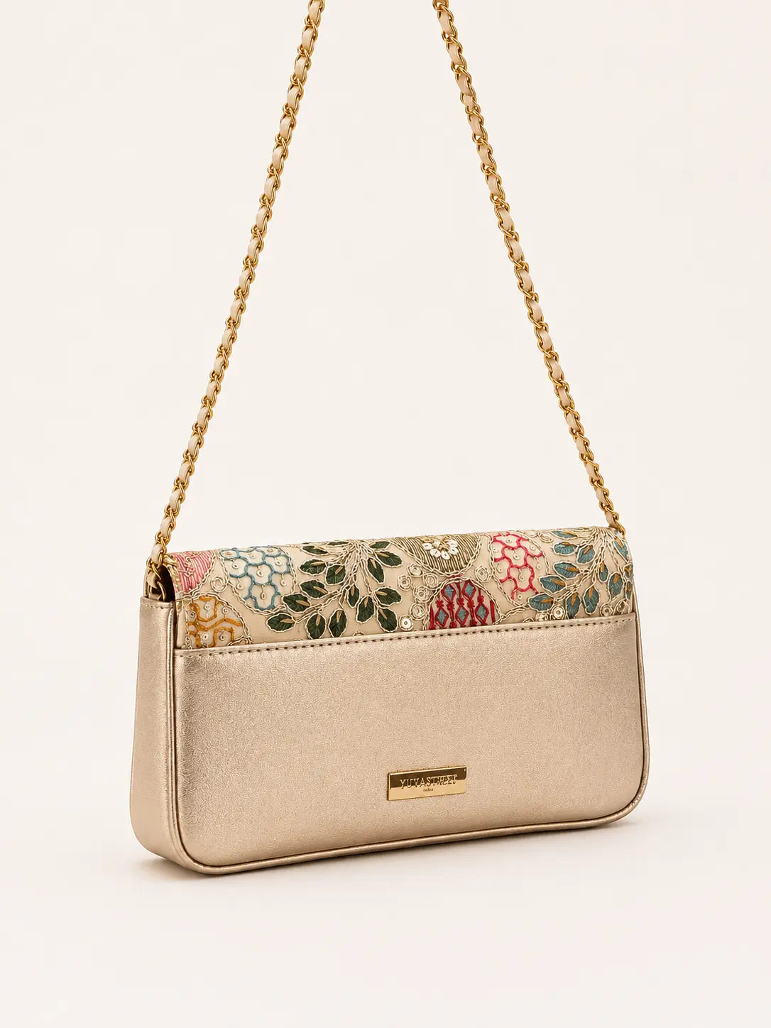 Fulwari Sling Bag - Beige YuvaStree
