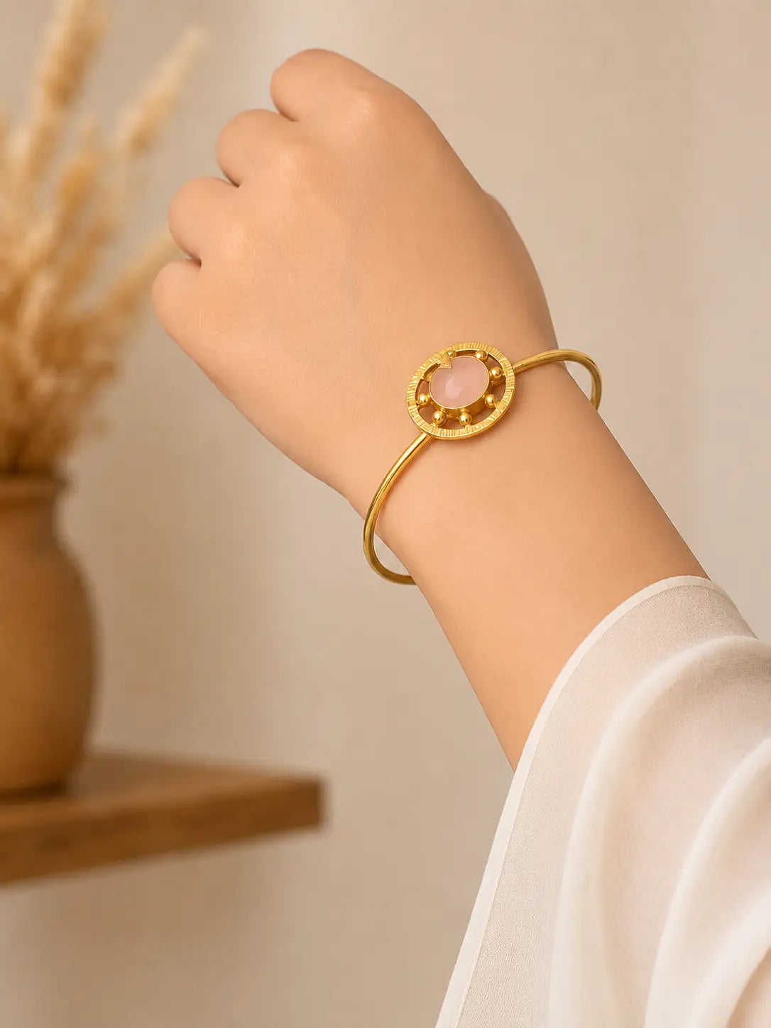 Round Pendant Bangle YuvaStree