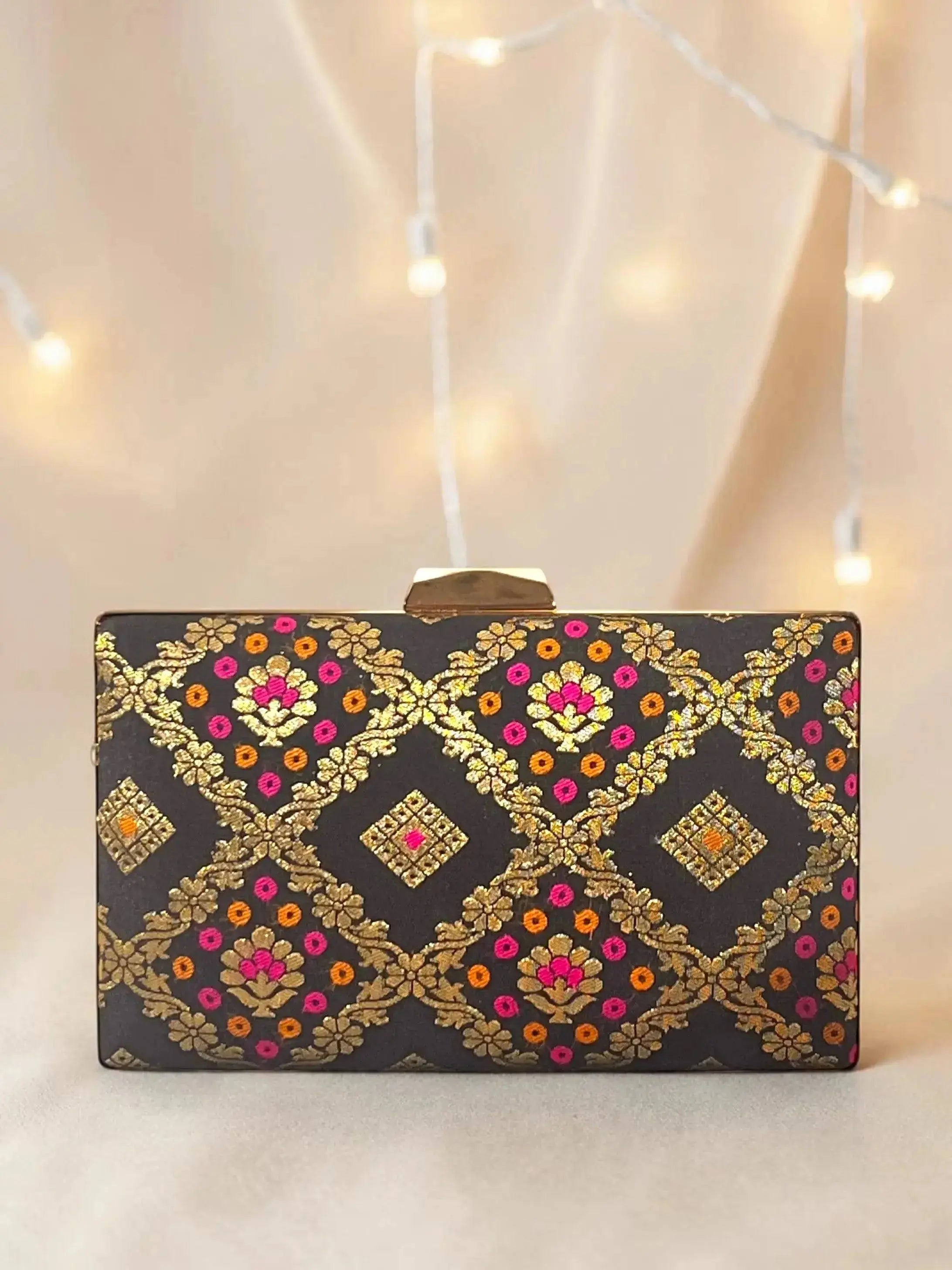 The Royal Trio - Annie Box Clutch Set of 3 YuvaStree
