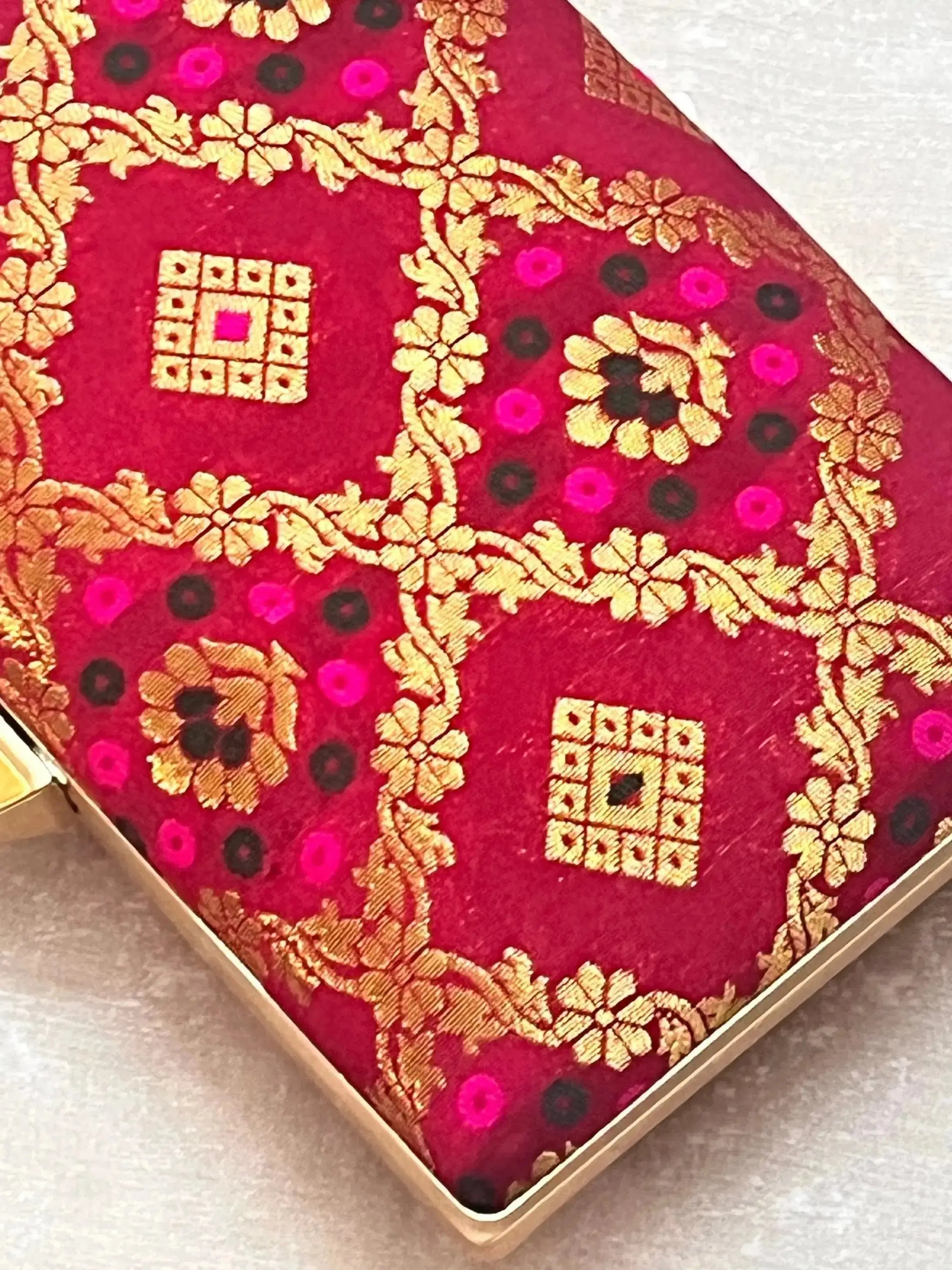The Royal Trio - Annie Box Clutch Set of 3 YuvaStree