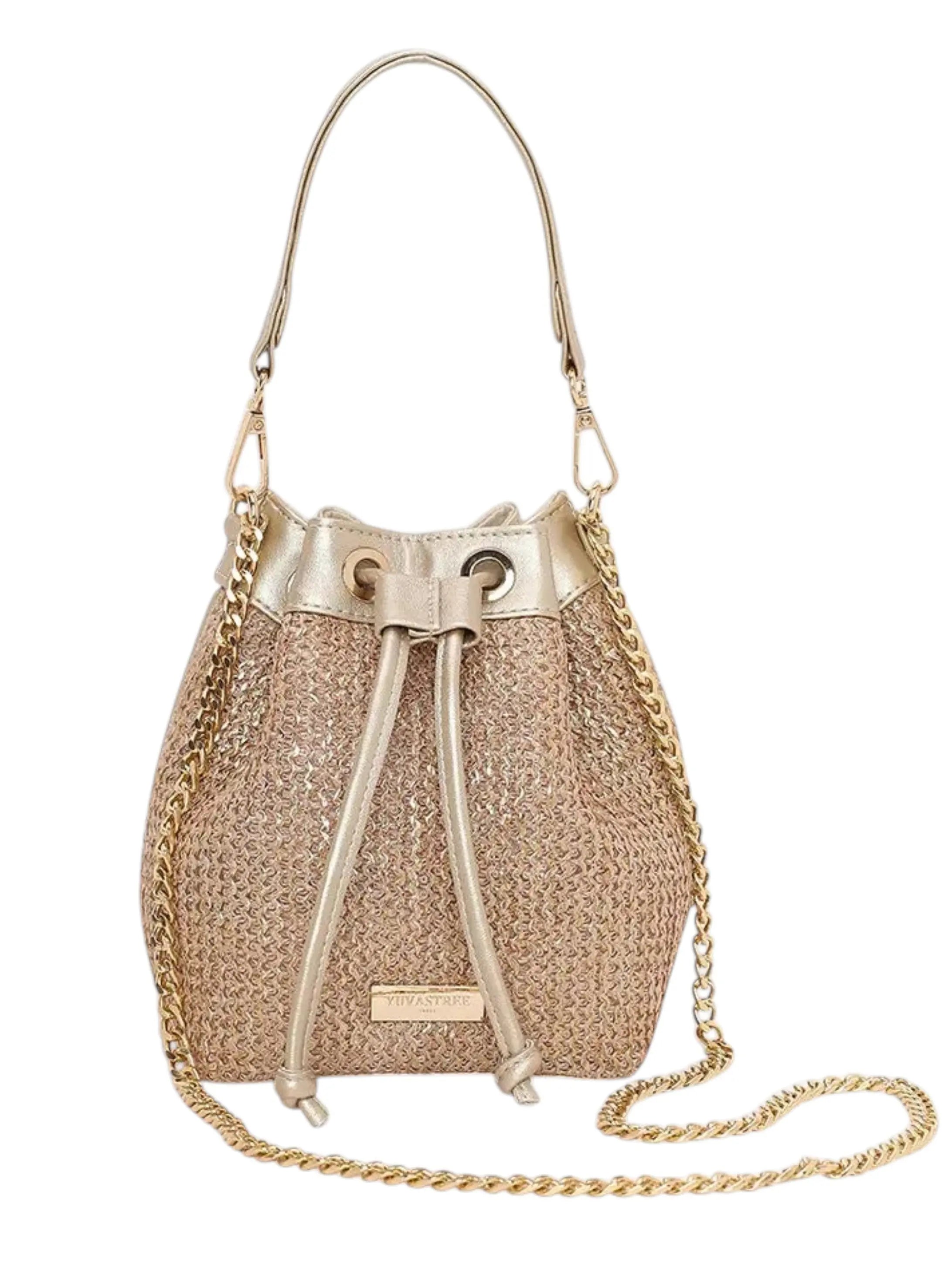 Evaara Bucket Bag - Antique Rose YuvaStree