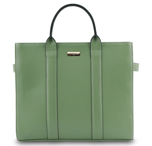 Elan Box Tote Bag - Matcha